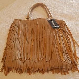 Steve madden fringe purse